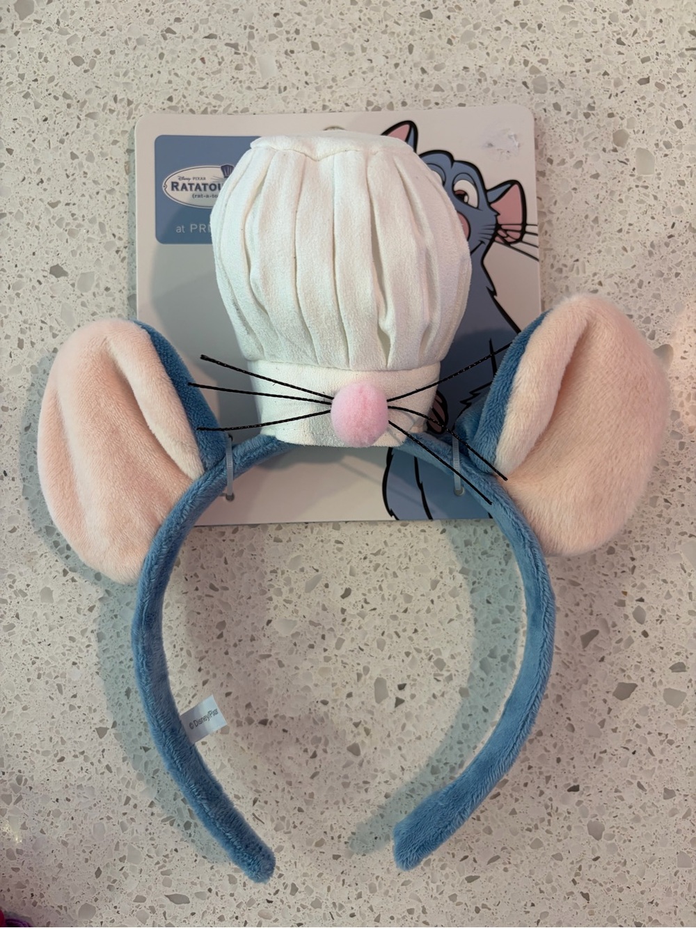 Disney Pixar Ratatouille Remy Plush Minnie Ears Headband *Primark*-NEW